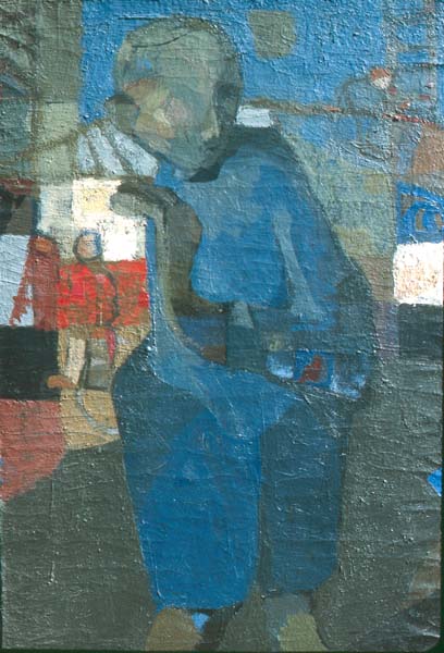 Imagen de la obra Figura azul